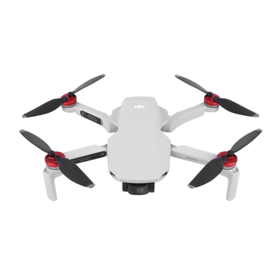 Sunnylife Dust-proof Water-resistant Aluminum Alloy Motor Cover for DJI Mini 3 Pro/Mavic Mini/Mini SE(Red)