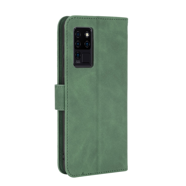 For Oukitel C21 / C21 Pro Solid Color Skin Feel Magnetic Buckle Horizontal Flip Calf Texture PU Leather Case with Holder & Card Slots & Wallet(Green) - free shipping - PMC TechLife - Order now!