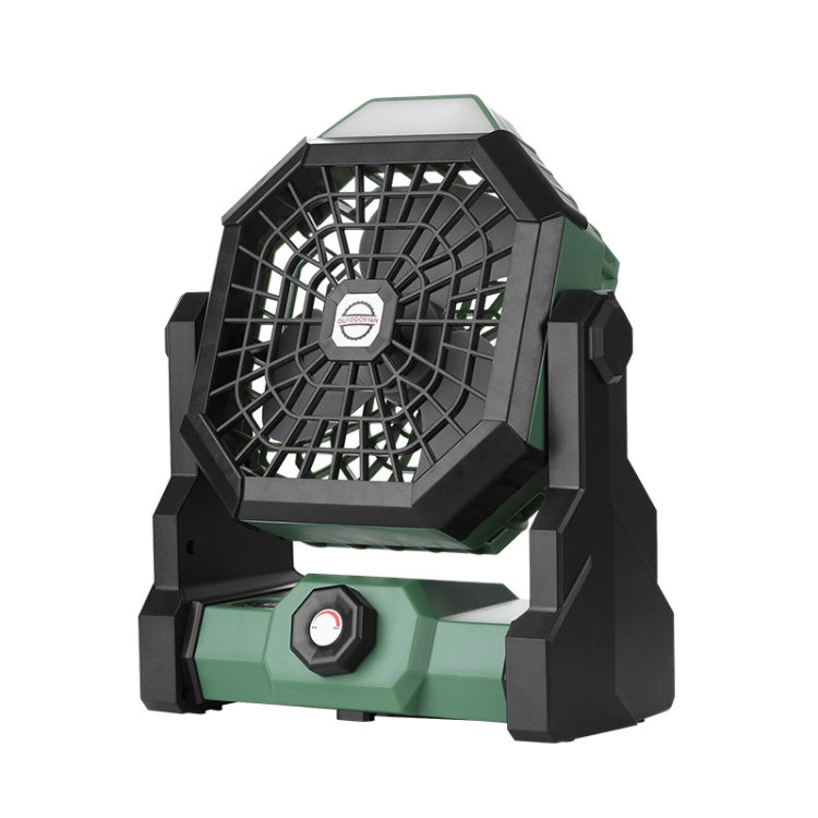 X3 Outdoor Portable Fan USB Charging Air Cooling Fan with LED Night Lamp (Green) - Electric Fans by PMC TechLife | Online Shopping South Africa | PMC TechLife | Buy Now Pay Later Mobicred