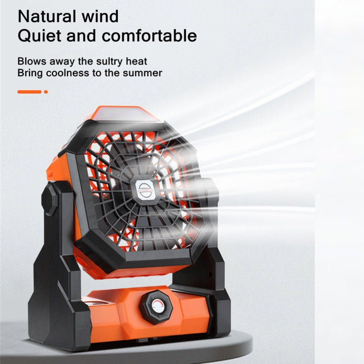 X3 Outdoor Portable Fan USB Charging Air Cooling Fan with LED Night Lamp (Green) - Electric Fans by PMC TechLife | Online Shopping South Africa | PMC TechLife | Buy Now Pay Later Mobicred