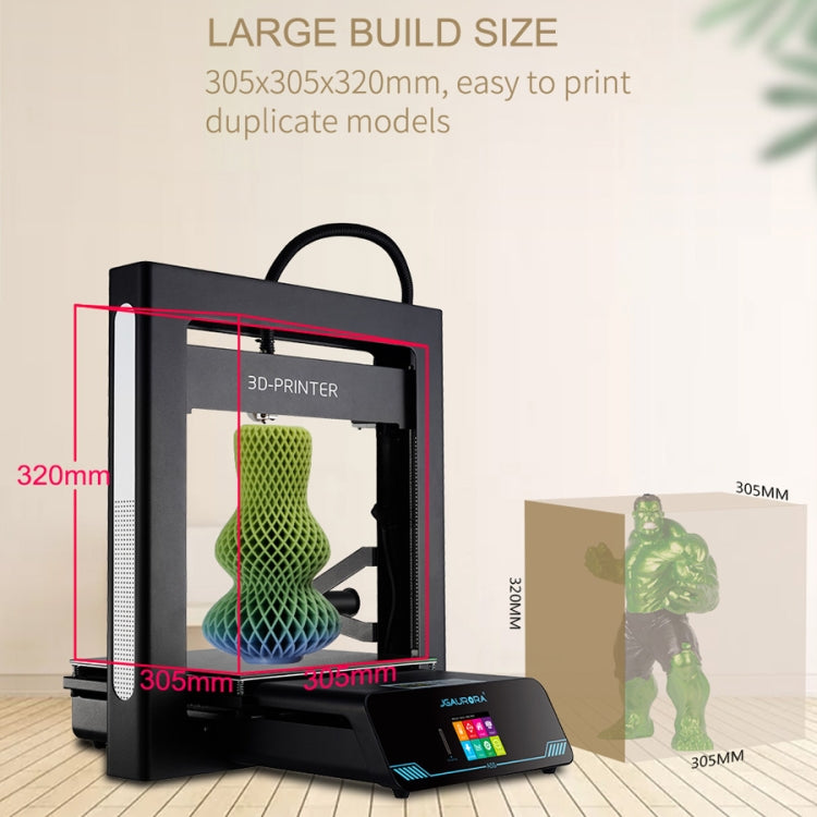 JGAURORA A5S Desktop High Precision Metal Plate Frame Three-Dimensional Physical 3D Printer - free shipping - PMC Jewellery - Order now!