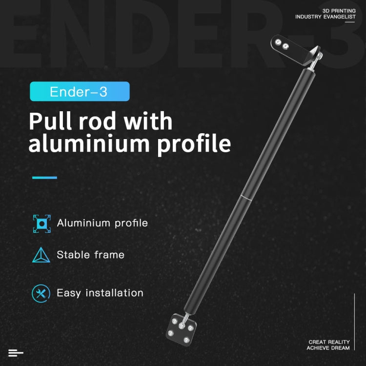 Creality Ender-3 / 3Pro Tie Rod Fixed Support Frame 3D Printer Structure Bracket - Parts by Creality | Online Shopping South Africa | PMC Jewellery | Buy Now Pay Later Mobicred