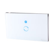 Sonoff  Touch 120mm 1 Gang Tempered Glass Panel Wall Switch Smart Home Light Touch Switch, Compatible with Alexa and Google Home, AC 90V-250V 400W 2A