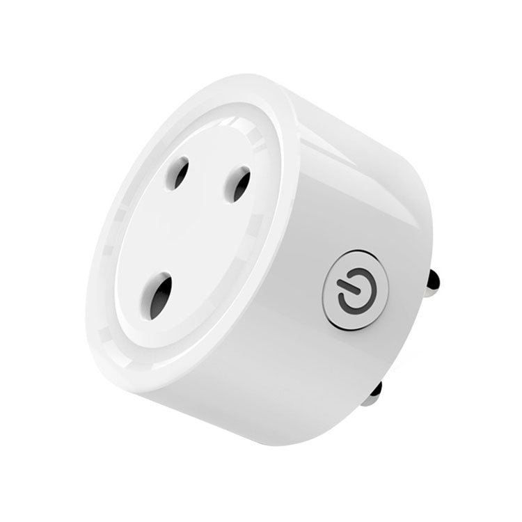 10A Mini Smart WiFi Socket Small South Africa / India Plug Remote Control Timer Switch Electrical Power Adapter with Alexa - Smart Socket by PMC TechLife | Online Shopping South Africa | PMC TechLife