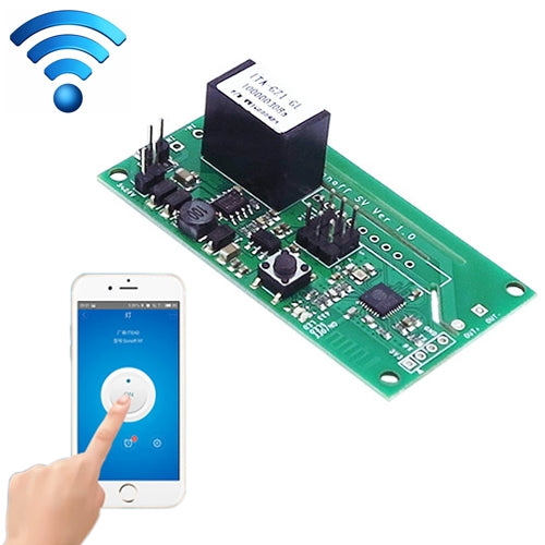 Sonoff SV 10A Single Channel WiFi Wireless Remote Timing Smart Switch Relay Module Works with Alexa and Google Home, Support iOS and Android, DC 5V-24V - free shipping - PMC Jewellery - Order now!