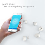 NEO NAS-WR02W WiFi US Smart Power Plug,with Remote Control Appliance Power ON/OFF via App & Timing function