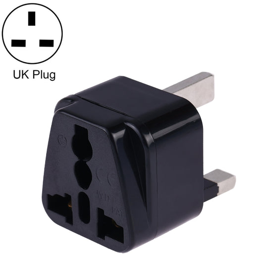 Portable Universal Socket to UK Plug Power Adapter Travel Charger (Black) - free shipping - PMC Jewellery - Order now!