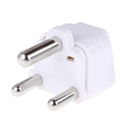Portable Universal Socket to (Large) South Africa Plug Power Adapter Travel Charger (White)