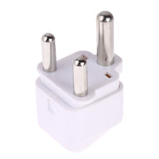 Portable Universal Socket to (Large) South Africa Plug Power Adapter Travel Charger (White)