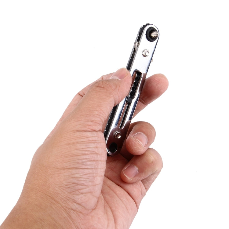 RGH-9A 9 in 1 Thin Ratchet Wrench Set (Straight) - Screwdriver by PMC TechLife | Online Shopping South Africa | PMC TechLife