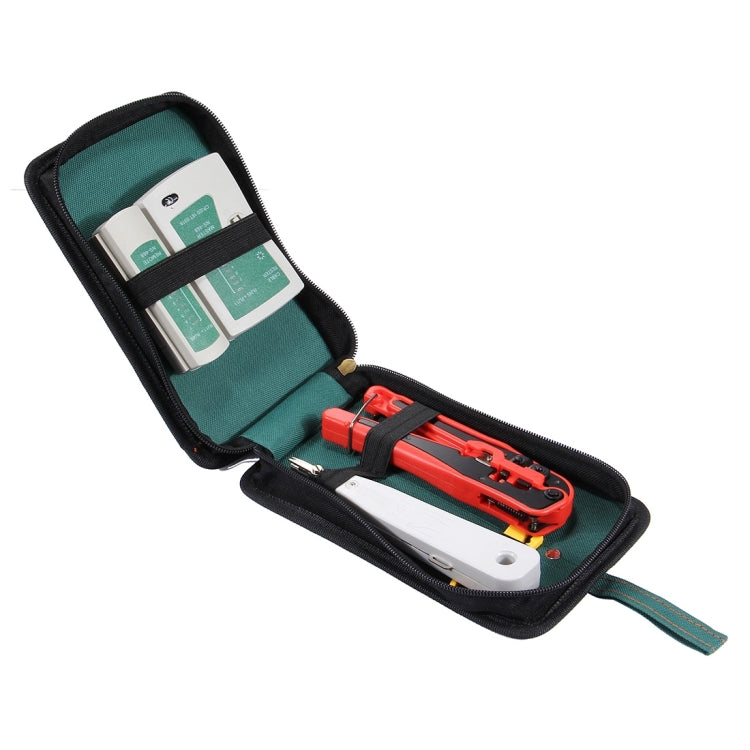 WLXY 4 in 1 Portable Crimping Stripper Punch Down  Wire Line Detector Ethernet Network Cable Tester Tools Kits - Lan Cable and Tools by WLXY | Online Shopping South Africa | PMC TechLife | Buy Now Pay Later Mobicred