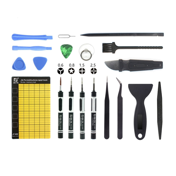 JIAFA JF-8128 19 in 1 Phone Repair Tool Set - free shipping - PMC TechLife - Order now!