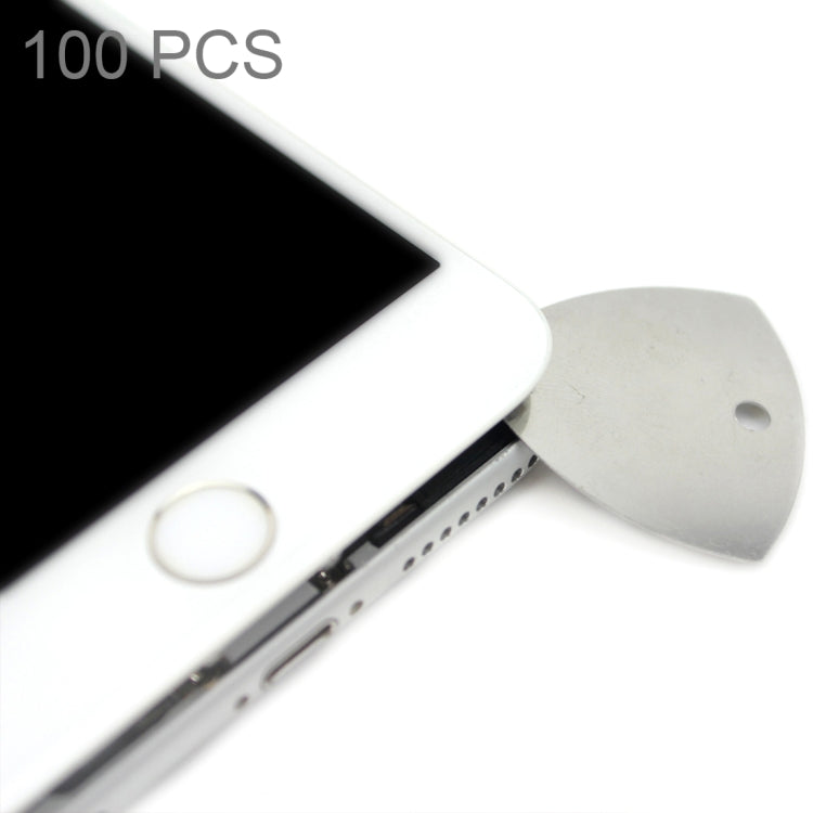 100 PCS JIAFA P8819 Stainless Steel Phone Repair Triangle Opening Picks - Crowbar by JIAFA | Online Shopping South Africa | PMC TechLife