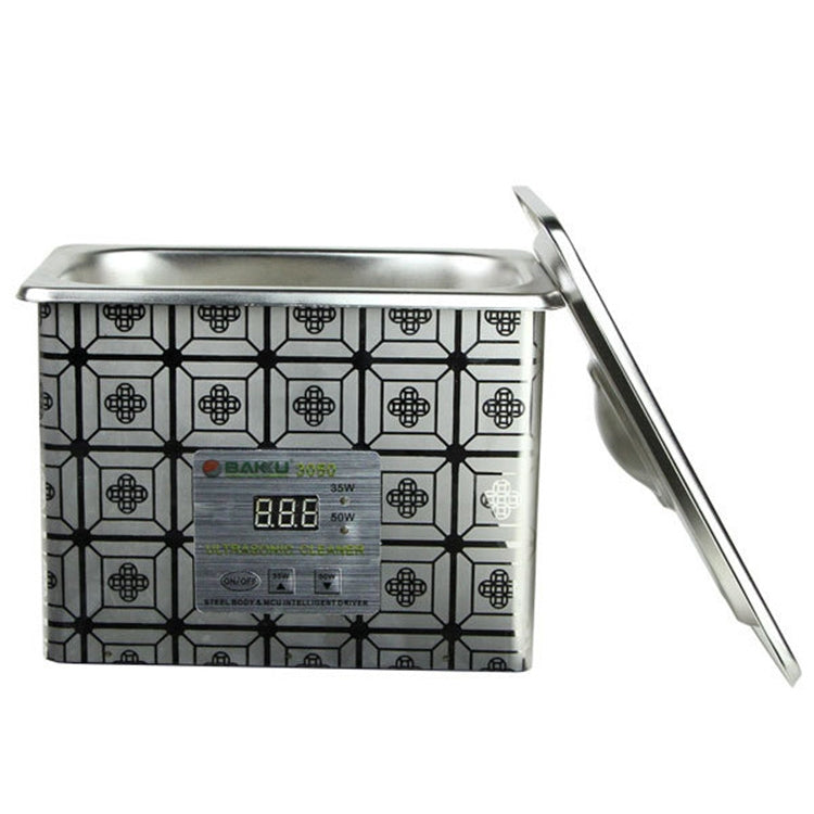 BAKU BK-3050 35W / 50W Adjustable 0.8L LCD Display Ultrasonic Cleaner, AC 110V - free shipping - PMC TechLife - Order now!