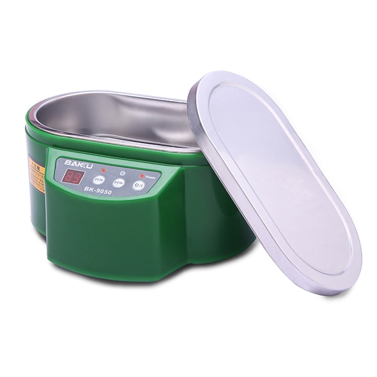 BAKU BK-9050 30W / 50W Adjustable 0.6L LCD Display Ultrasonic Cleaner, AC 110V(Green) - free shipping - PMC TechLife - Order now!