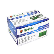 BAKU BK-9050 30W / 50W Adjustable 0.6L LCD Display Ultrasonic Cleaner, AC 220V(White)
