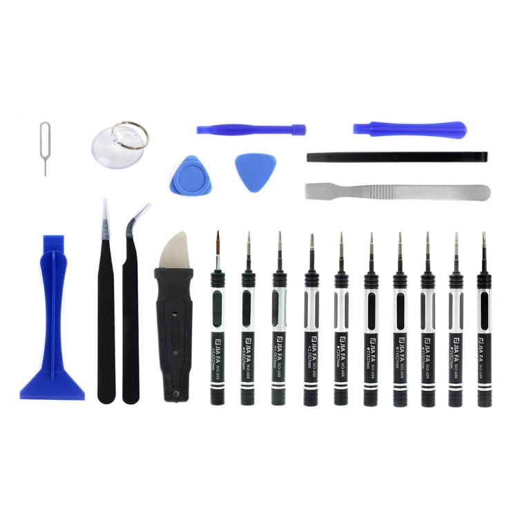 JF-8138 22 in 1 Multi-model Available Metal + Plastic Disassemble Repair Tool Kit - Tool Kits by JIAFA | Online Shopping South Africa | PMC TechLife | Buy Now Pay Later Mobicred