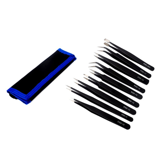 JF-8142 Metal Tweezers Repairing Disassemble Tool Kit - Tool Kits by JIAFA | Online Shopping South Africa | PMC Jewellery | Buy Now Pay Later Mobicred