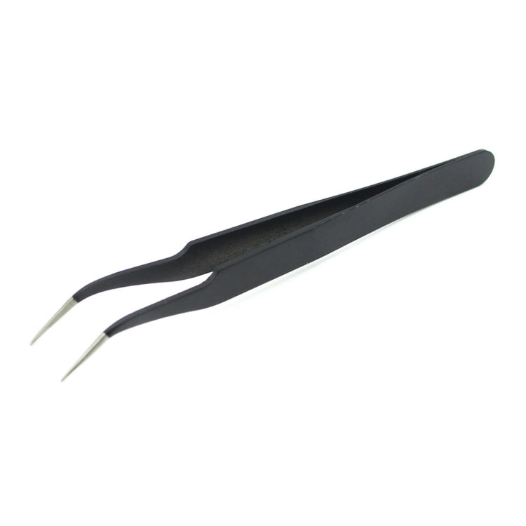 JIAFA JF-604 Curved Tip Tweezers (Black) - Tweezers by JIAFA | Online Shopping South Africa | PMC TechLife