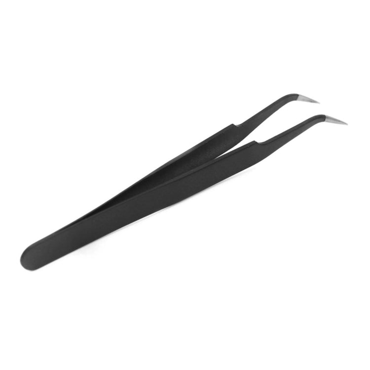 JIAFA JF-604 Curved Tip Tweezers (Black) - Tweezers by JIAFA | Online Shopping South Africa | PMC TechLife