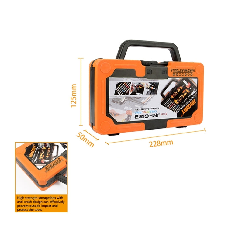 JAKEMY JM-6123 31 in 1 Color Ring Professional Screwdriver Repair Tool Set - free shipping - PMC Jewellery - Order now!