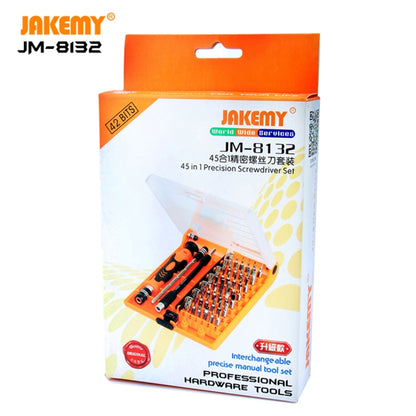 JAKEMY JM-8132 45 in 1 Precision Screwdriver Tool Set - free shipping - PMC Jewellery - Order now!