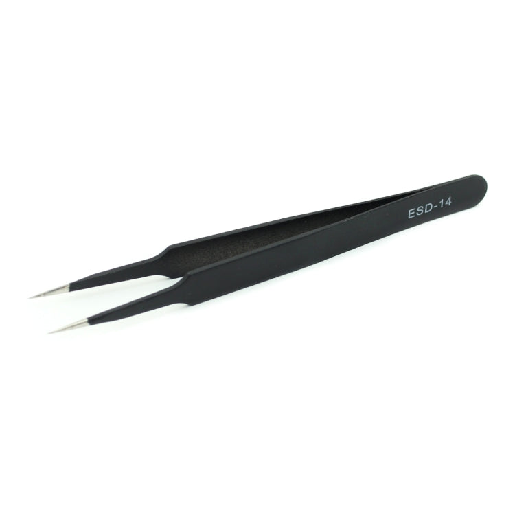 JIAFA JF-8118 9 in 1 Anti-static Precision Tweezers Set with Bag(Black) - Tweezers by JIAFA | Online Shopping South Africa | PMC TechLife | Buy Now Pay Later Mobicred
