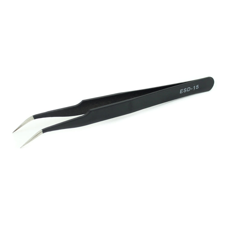 JIAFA JF-8118 9 in 1 Anti-static Precision Tweezers Set with Bag(Black) - Tweezers by JIAFA | Online Shopping South Africa | PMC TechLife | Buy Now Pay Later Mobicred