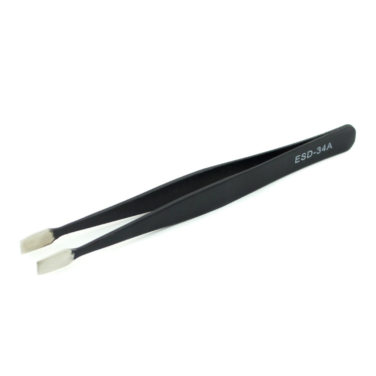 JIAFA JF-8118 9 in 1 Anti-static Precision Tweezers Set with Bag(Black) - Tweezers by JIAFA | Online Shopping South Africa | PMC TechLife | Buy Now Pay Later Mobicred