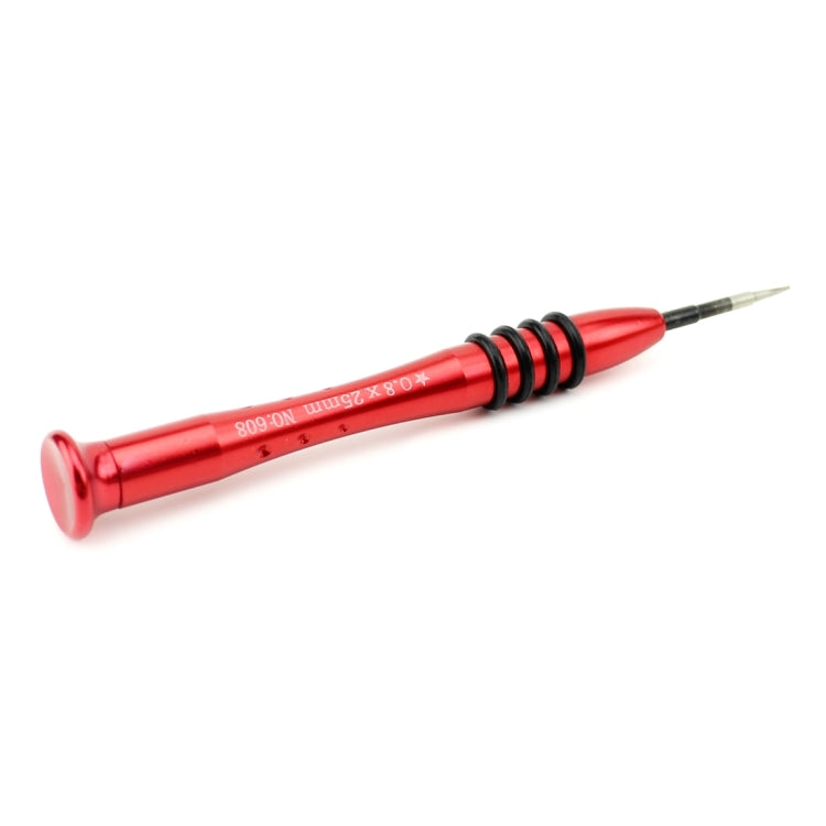 JIAFA JF-668 0.8 Pentalobe 0.8 Screwdriver for iPhone Charging Port Screws(Red) - Screwdriver by JIAFA | Online Shopping South Africa | PMC TechLife