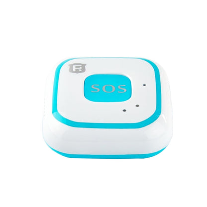 REACHFAR V28 Necklace Style GSM Mini LBS WiFi AGPS Tracker SOS Communicator(Blue) - free shipping - PMC Jewellery - Order now!