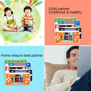 RS-1 Retro Portable Handheld Game Console, 2.5 inch 8 Bits True Color LCD, Built-in 152 Kinds Games(Blue)