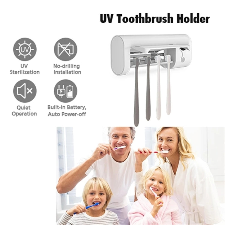 YJK086 Smart Home UV Ultraviolet Toothbrush Sterilizer (White)