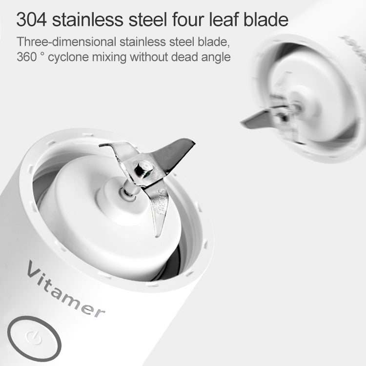 Vitamer USB Mini Portable Juicer Juice Blender Lemon Fruit Squeezers Reamers Bottle (Pink) - free shipping - PMC TechLife - Order now!