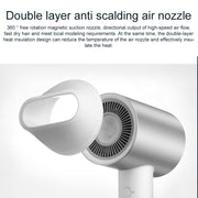 Original Xiaomi Mijia H500 Water Ion Electric Hair Dryer, US Plug(White)