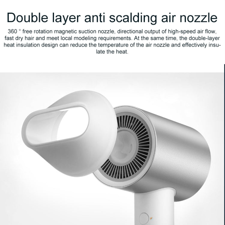 Original Xiaomi Mijia H500 Water Ion Electric Hair Dryer, US Plug(White)