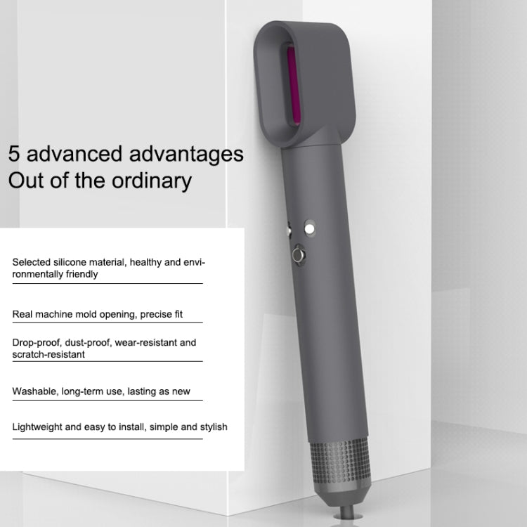 For Dyson Airwrap Hair Modeling Dryer Shockproof Silicone Case (Silver) - free shipping - PMC Jewellery - Order now!