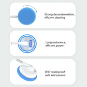 Wireless Electric Intelligent Telescopic Glass Wipe Window Cleaner (White)