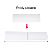 Bedroom Wall-Mounted Baby Universal Anti-Straight Blowing Air Conditioning Windshield Wind Deflector Shroud, Glossy Surface Version