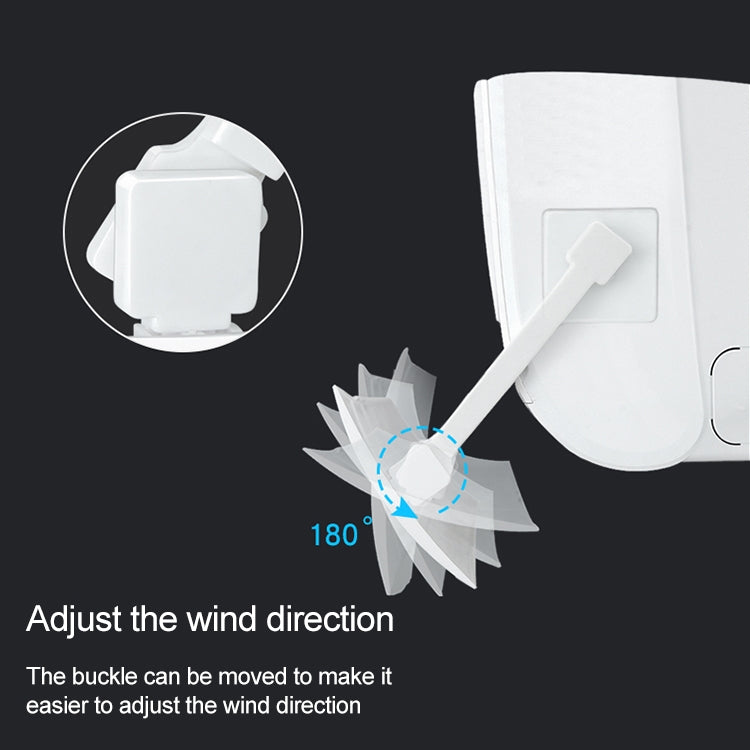 Bedroom Wall-Mounted Baby Universal Anti-Straight Blowing Air Conditioning Windshield Wind Deflector Shroud, Glossy Surface Version - Air Conditioning & Accessories by PMC TechLife | Online Shopping South Africa | PMC TechLife