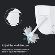 Bedroom Wall-Mounted Baby Universal Anti-Straight Blowing Air Conditioning Windshield Wind Deflector Shroud, Glossy Surface Version