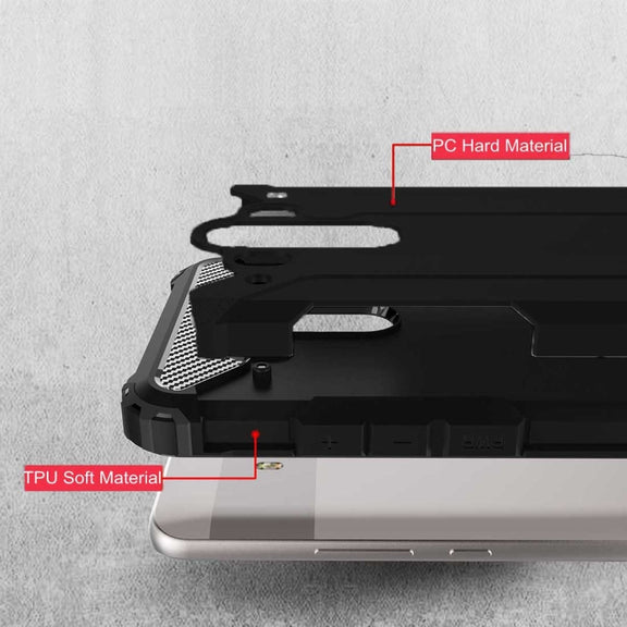 For Huawei  Mate 10 Pro Magic Armor TPU + PC Combination Case(Black)
