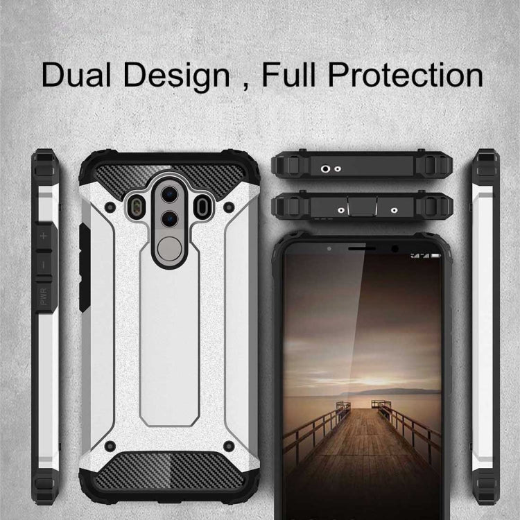 For Huawei  Mate 10 Pro Magic Armor TPU + PC Combination Case(Silver)