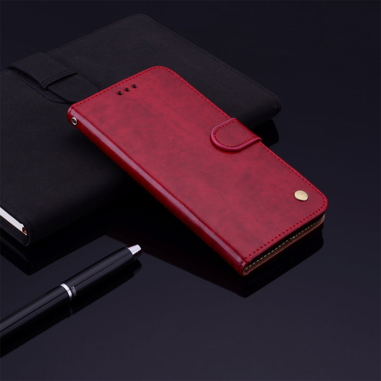 Business Style Oil Wax Texture Horizontal Flip Leather Case for Huawei Nova 3i & P smart Plus, with Holder & Card Slots & Wallet(Red) - Huawei Cases by PMC TechLife | Online Shopping South Africa | PMC TechLife | Buy Now Pay Later Mobicred