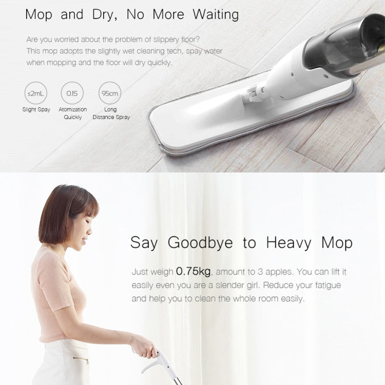 Original Xiaomi Youpin Deerma TB500 Spray 360 Degree Rotating Handheld Water Spray Mop - Cleaning Tools by Xiaomi | Online Shopping South Africa | PMC TechLife | Buy Now Pay Later Mobicred