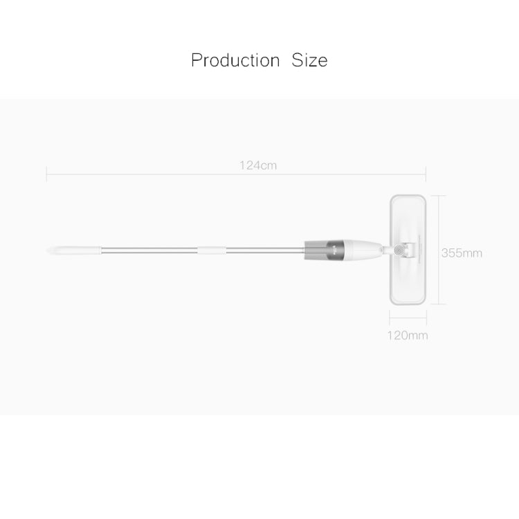 Original Xiaomi Youpin Deerma TB500 Spray 360 Degree Rotating Handheld Water Spray Mop - Cleaning Tools by Xiaomi | Online Shopping South Africa | PMC TechLife | Buy Now Pay Later Mobicred