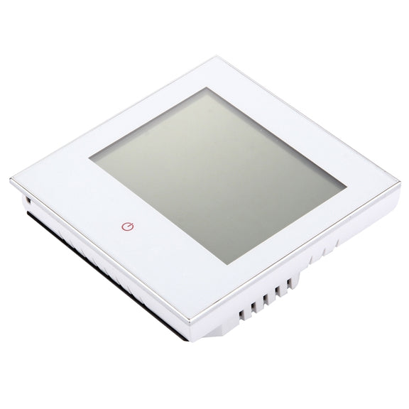 BHT-1000-GA-WIFI 3A Load Water Heating Type Touch LCD Digital WiFi Heating Room Thermostat, Display Clock / Temperature / Periods / Time / Week / Heat etc.(White)