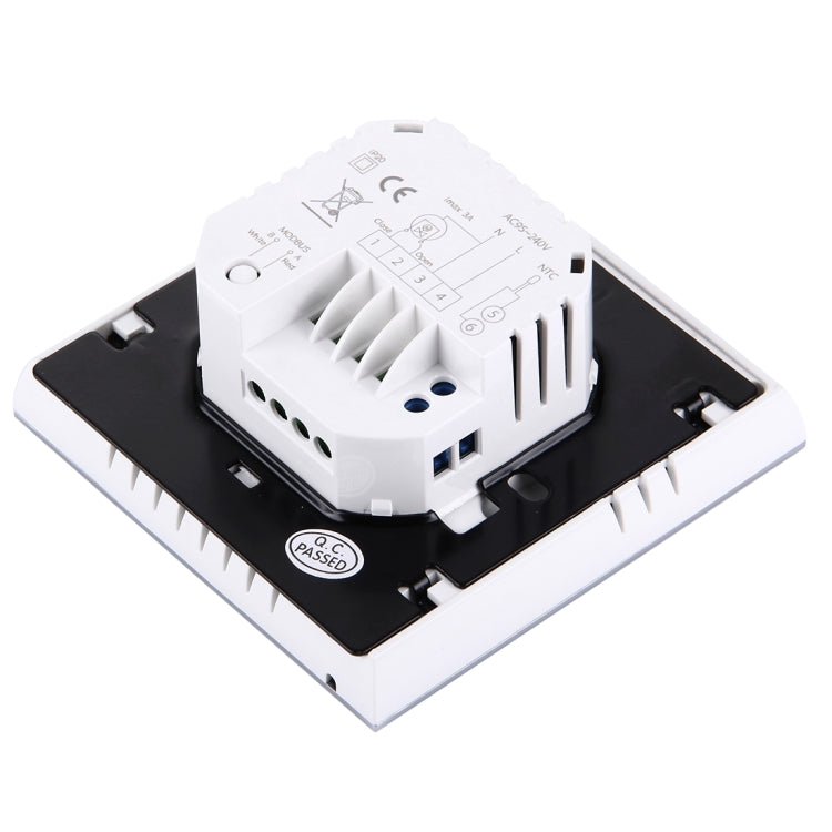 BHT-1000-GA-WIFI 3A Load Water Heating Type Touch LCD Digital WiFi Heating Room Thermostat, Display Clock / Temperature / Periods / Time / Week / Heat etc.(White) - Indoor Thermometer by PMC TechLife | Online Shopping South Africa | PMC TechLife