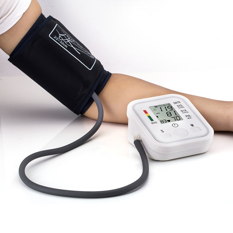 LCD Fully Automatic Upper Arm Style Blood Pressure Monitor - free shipping - PMC TechLife - Order now!