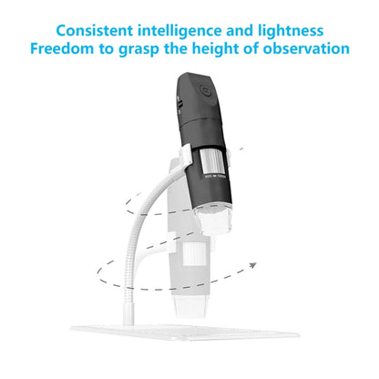 316 50-1000X Adjustable Smart Wifi USB Digital Microscope (Black) - free shipping - PMC Jewellery - Order now!